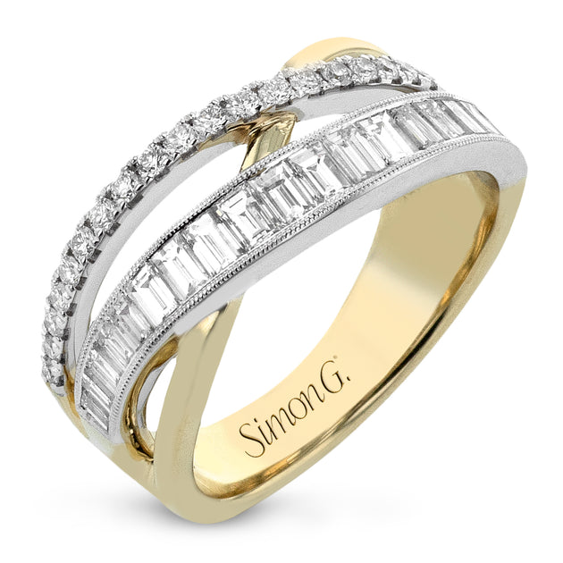 Signet Stones Ring | Custom Gold Signet Monogram Ring with Gemstones | NIXIN 14K Rose Gold / Satin Finish / 4.5