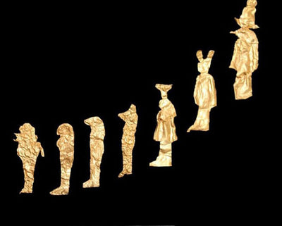 Gold Foil Figurines Were Designed to Serve Wealthy Egyptians in the Afterlife