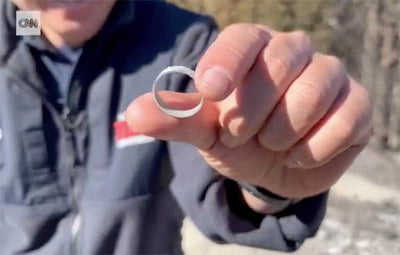 Wedding Band Pulled From Ashes Symbolizes Hope for Firefighter and His Family