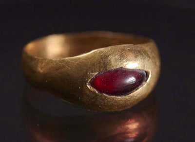 Ancient Child's Garnet Ring Unveils Hidden Stories of 2,300-Year-Old Jerusalem Society