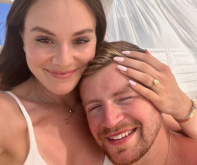 Olympian Adam Peaty Proposes to Holly Ramsay With Yellow Diamond Ring