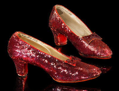 Ruby Slippers Sell for $32.5MM, Smashing Auction Record for Movie Memorabilia