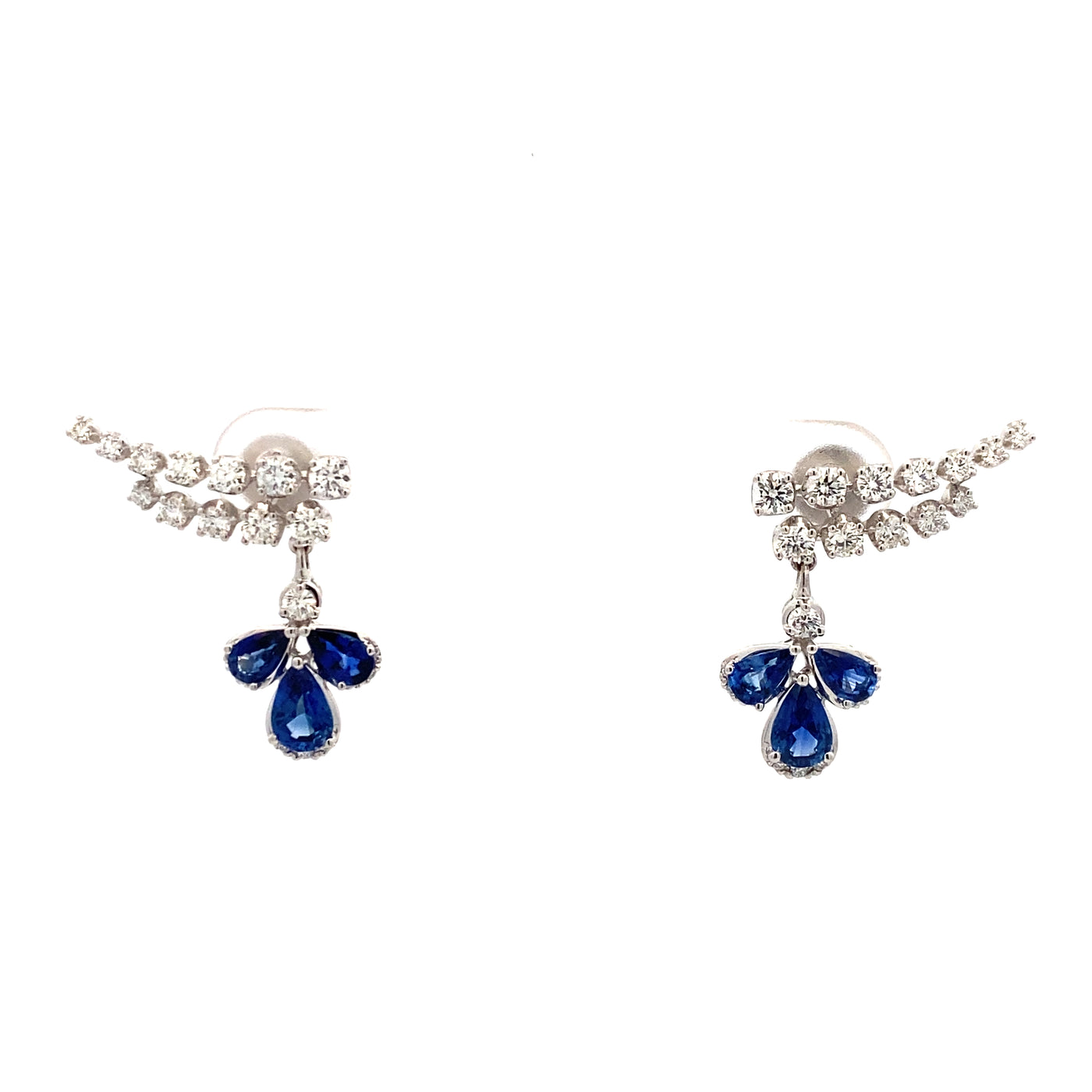 Simon G Jewelry White Gold Drop Earrings Gemstone Earrings LE4577