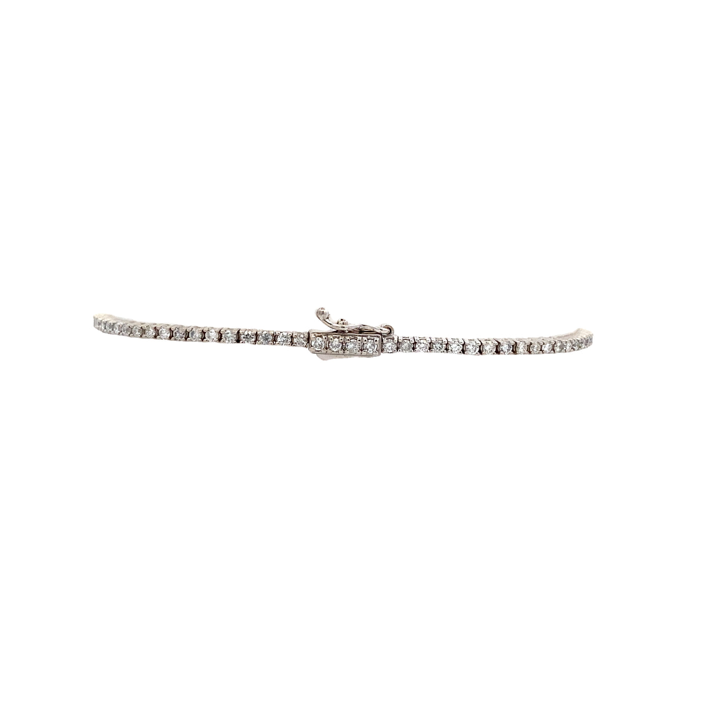 Graduated Diamond Tennis Bracelet in Yellow Gold by B&C