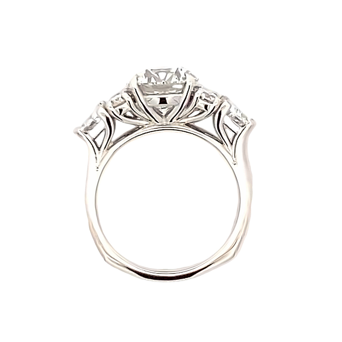 Beeghly & Co. Platinum 3.50 CTW Diamond Engagement Ring