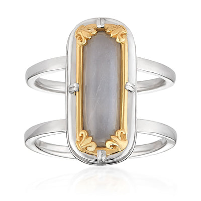 Anatoli Jewelry, Inc.Ttwo-Tone Moonstone Ring