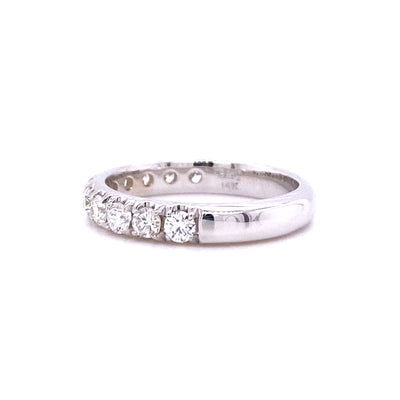 Beeghly & Co. White Gold 3/4 CTW Diamond Wedding Band - Lady's BCR-7-75W