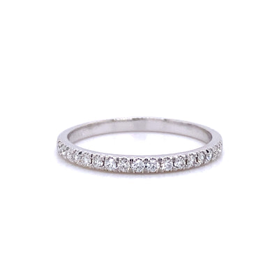 Diamond Wedding/Anniversary Band in White Gold by B&C