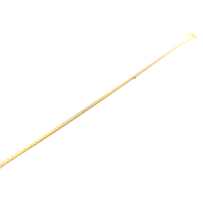 14 KT Yellow Gold Braid Gold Chains C4021/1600