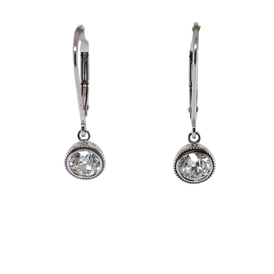 Beeghly & Co. 14 KT White Gold  3/4 CTW Diamond Drop Earrings BCE-AS-5.1OMCW