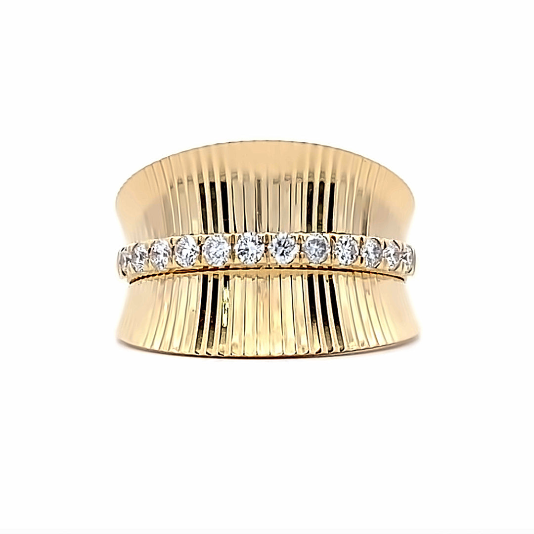 Yellow Gold Diamond Fashion Ring - Lady's RG12022-4YC
