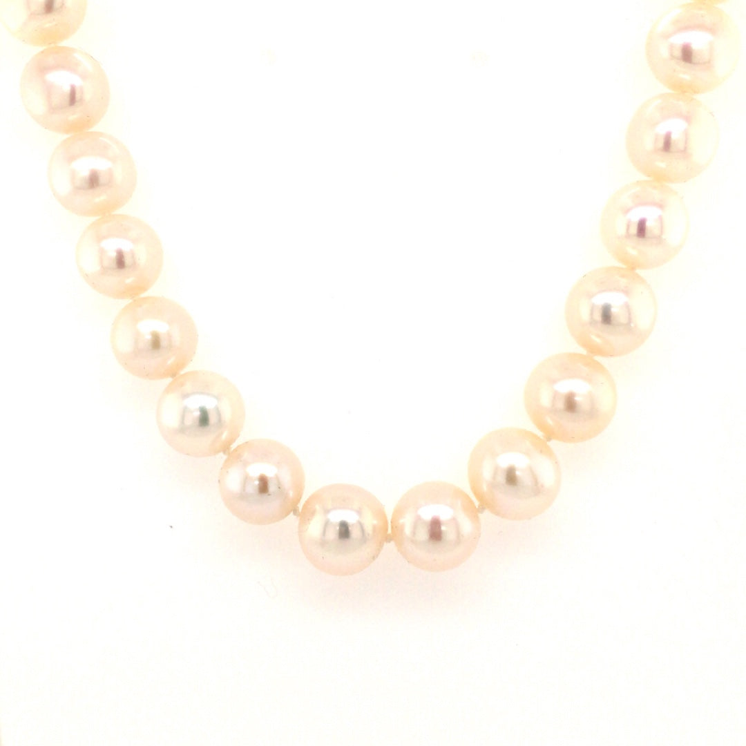 17" Freshwater Pearl Strand in White Gold