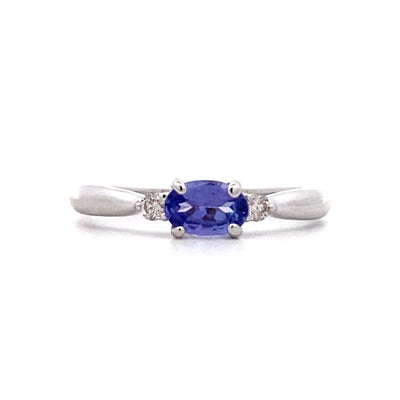 Beeghly & Co. White Gold Tanzanite Ring BCE