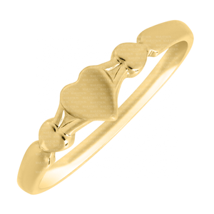 Child's Heart Ring in Yellow Gold by Marathon