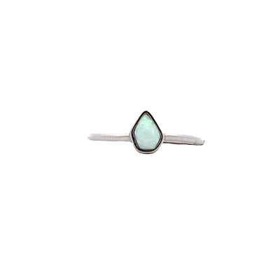 Opal Colour Ring in Silver by Ania Haie