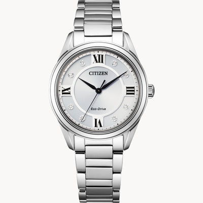 Citizen Silver Dress Watch EM0870-58A