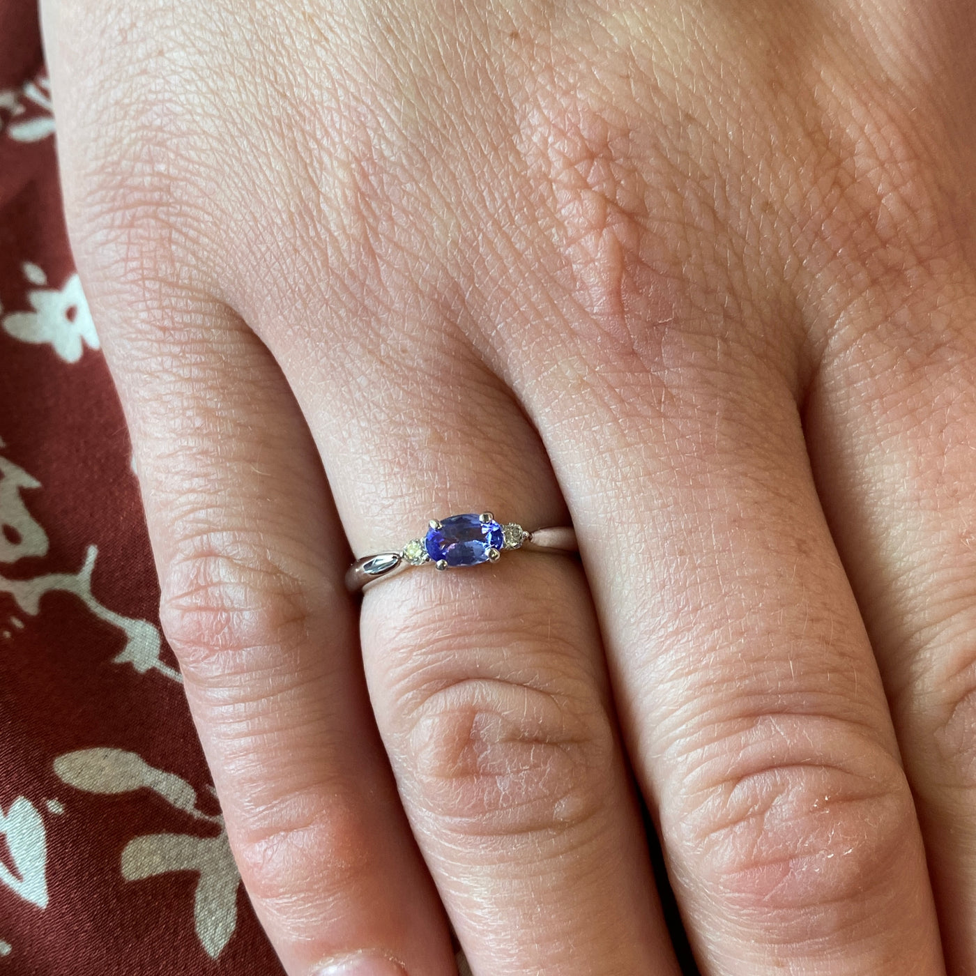Beeghly & Co. White Gold Tanzanite Ring BCE