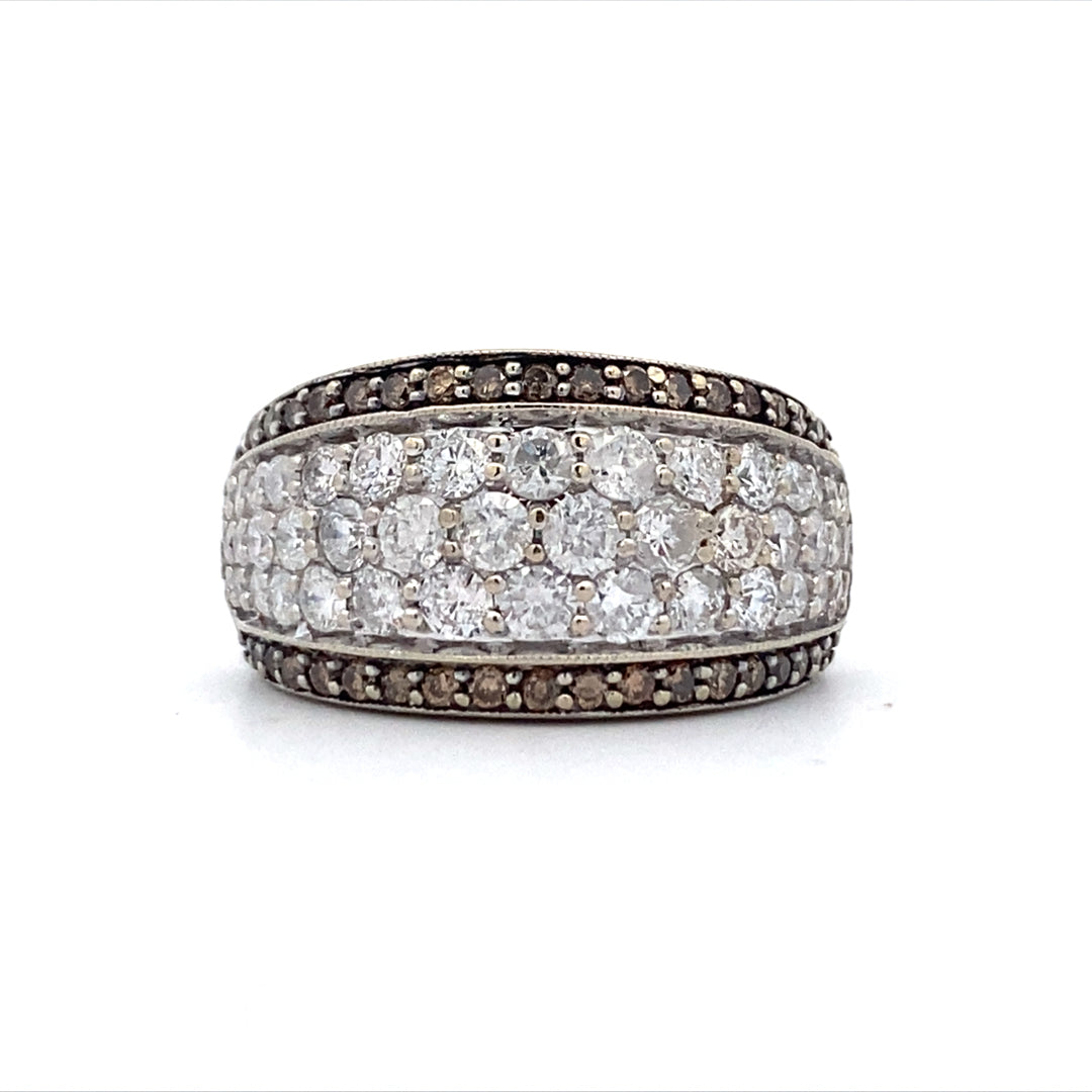 Estate Yellow Gold Classic Style Kallati Diamond Ring