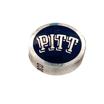 Enamel Pitt Bead in Silver