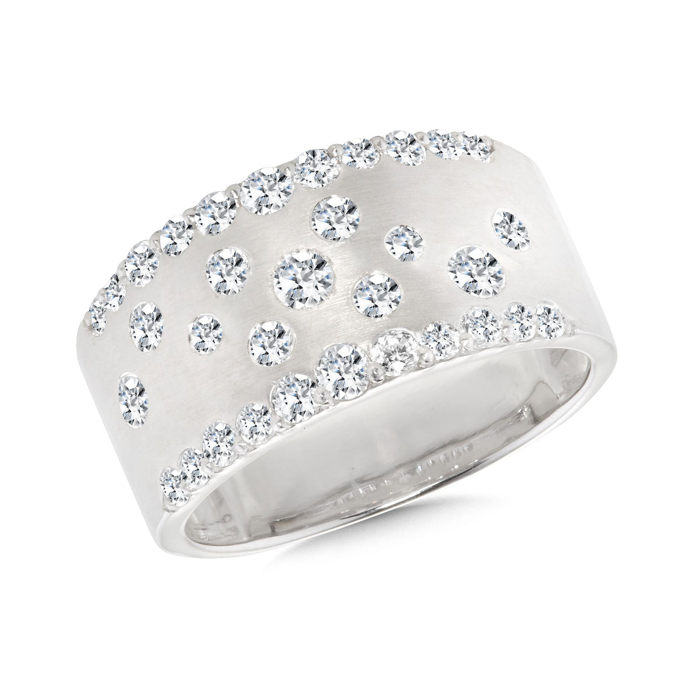 Diamond Constellation Ring in White Gold