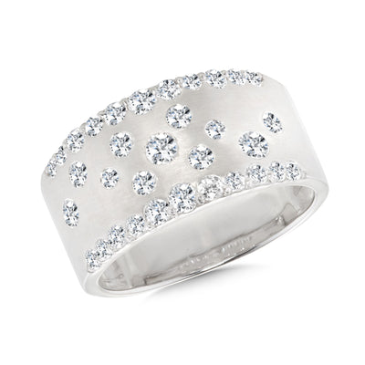 Diamond Constellation Ring in White Gold