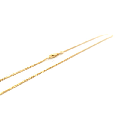 14 KT Yellow Gold Braid Gold Chains C4021/1600