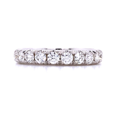 Beeghly & Co. White Gold 3/4 CTW Diamond Wedding Band - Lady's BCR-7-75W