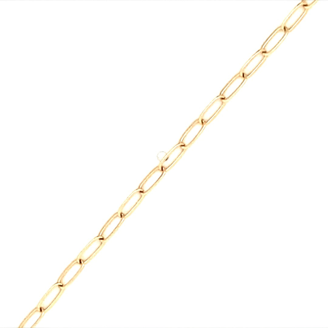Encircle14 KT Yellow Gold Fancy Link Bracelets BCB-PB1YG