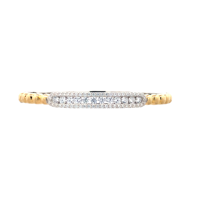 Ti Sento Milano Two-Tone Sparkle Bangle