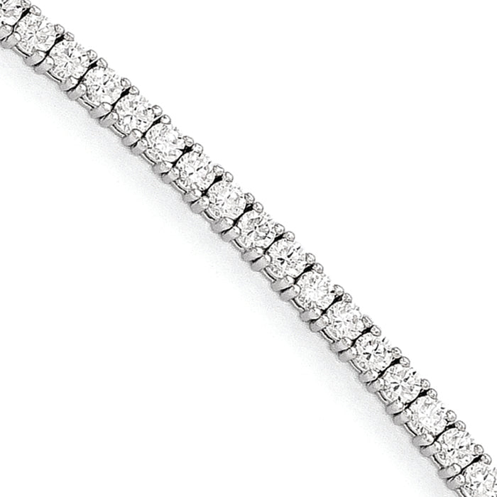 Silver CZ Tennis Bracelets qg3487-7