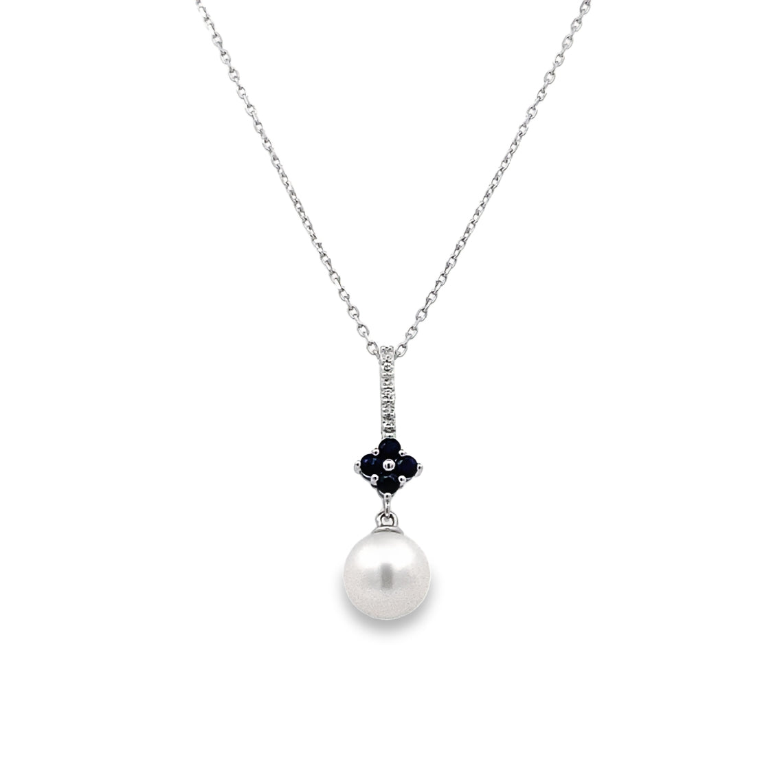 Imperial Pearl White Gold Drop Style Pearl Pendant