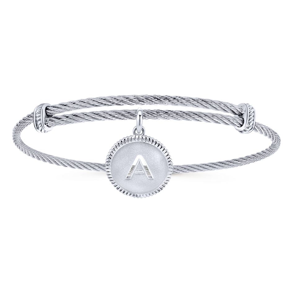 Brian's Vault Silver Bangle Bracelet