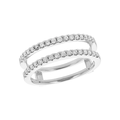 Diamond Wrap Band in White Gold by B&C