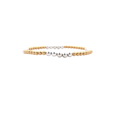 Karen Lazar Two-Tone Expandable Bracelet