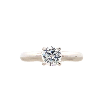 CZ Center Stone Ring in Silver by Ti Sento Milano