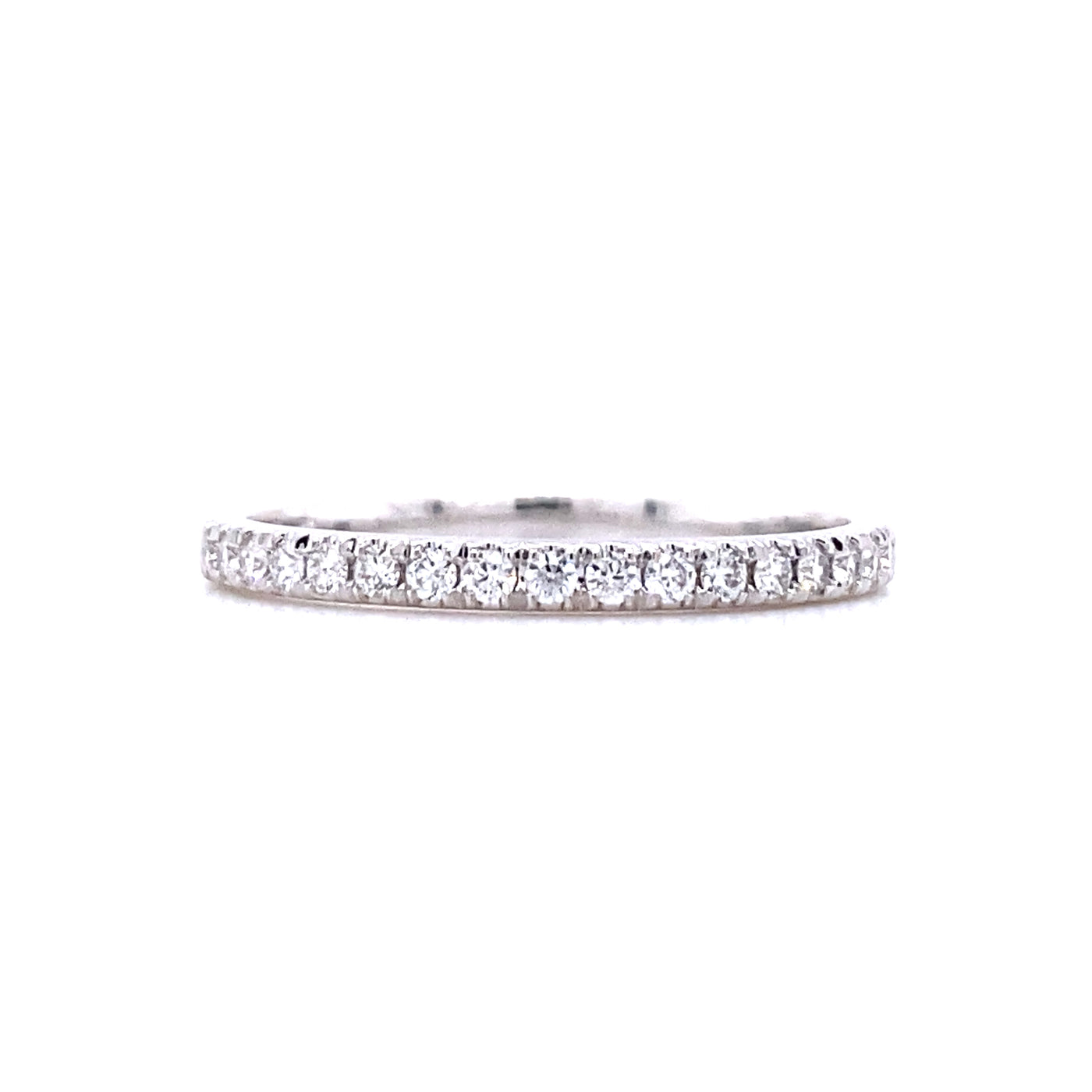 Beeghly & Co. White Gold 1/20 Diamond Wedding Band - Lady's BCR-65BW