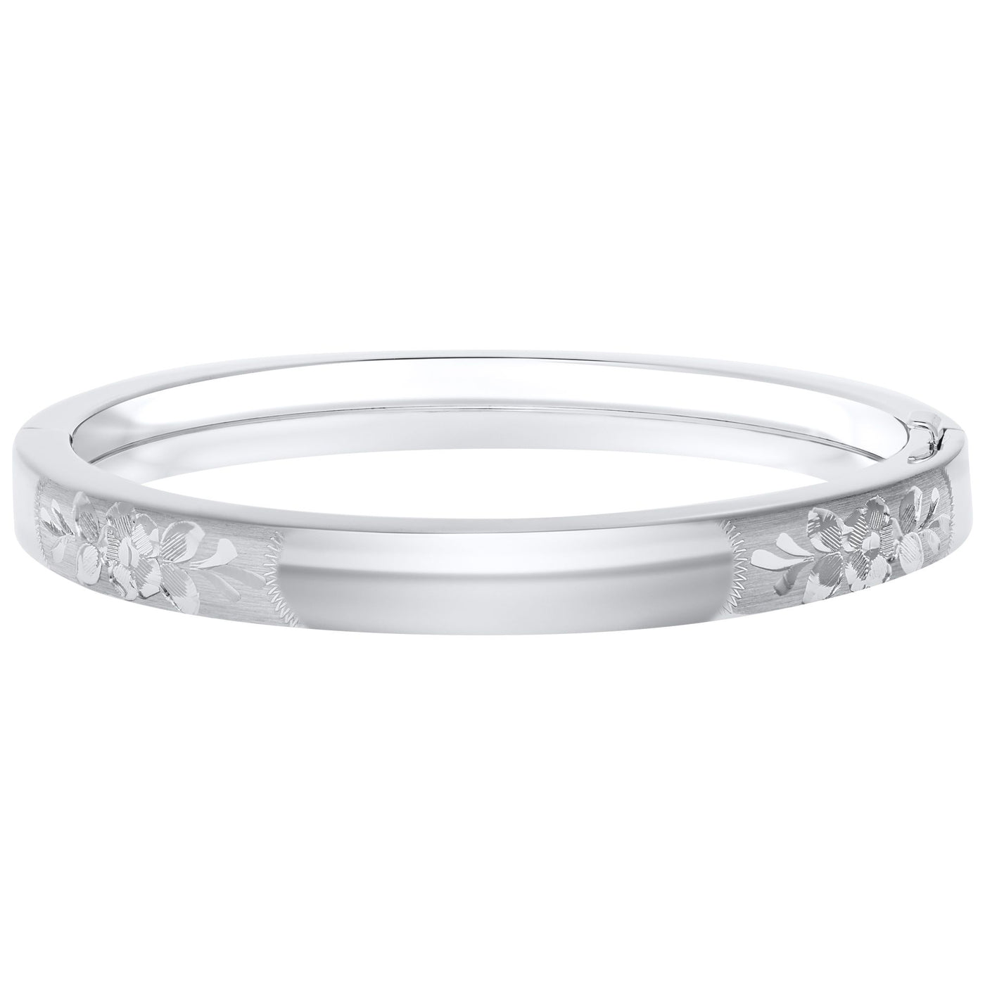 Engravable Children's  Bangle iin Silver