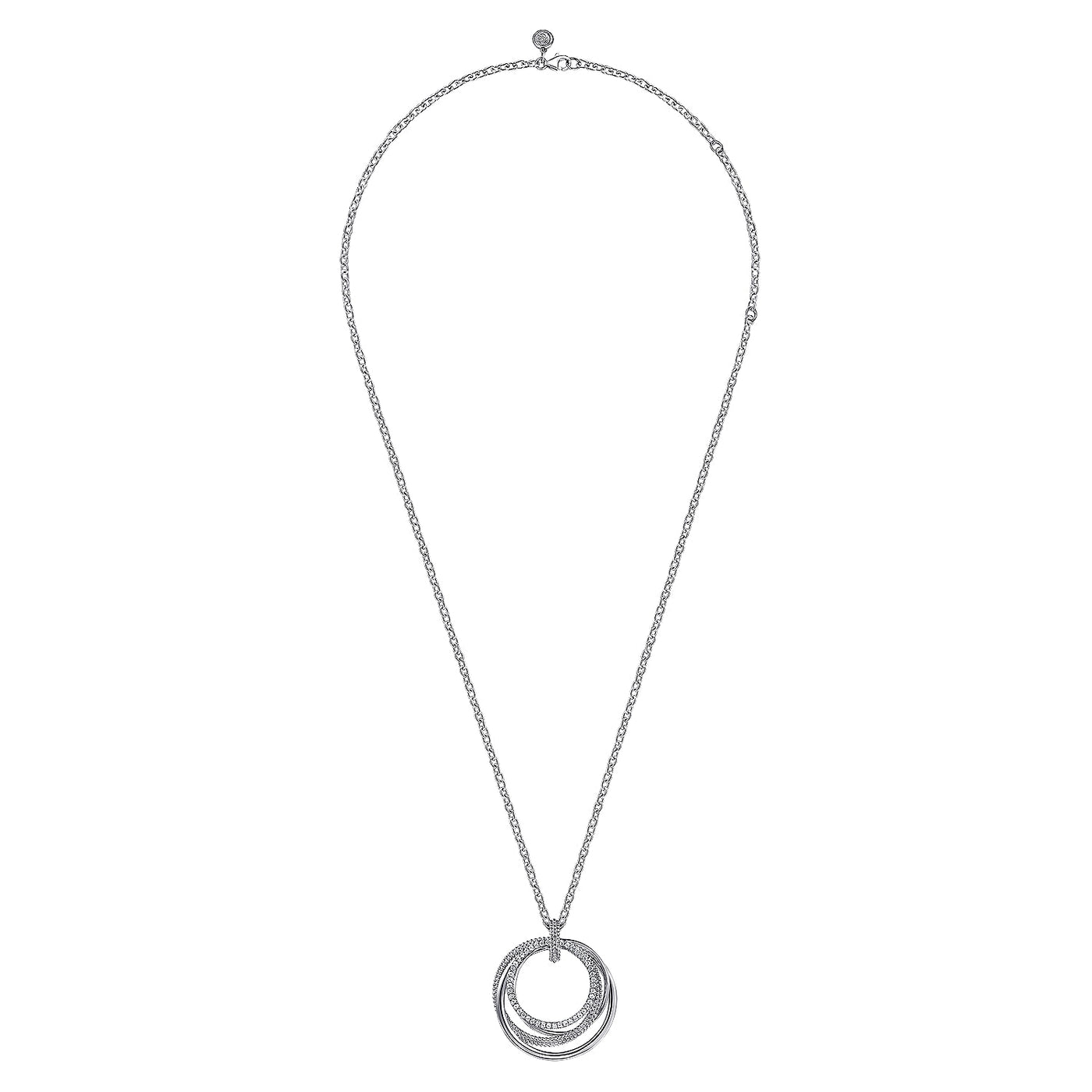 Bujukan Boutique Pendant in Silver by Gabriel NY