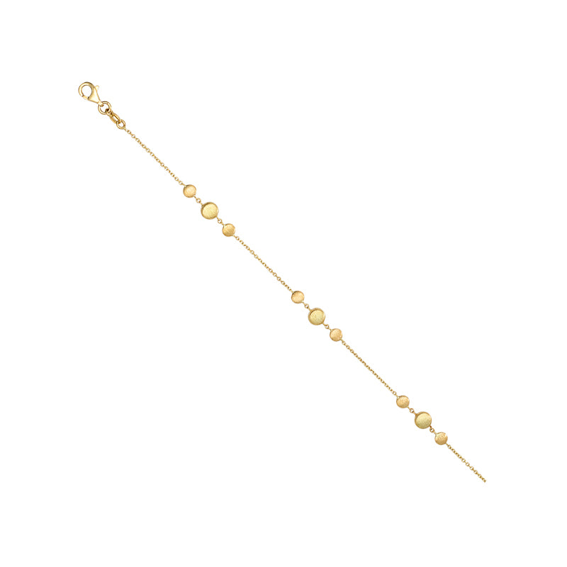 Yellow Gold Bead Gold Bracelets