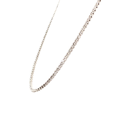 2.5ct Diamond Tennis Necklace in White Gold