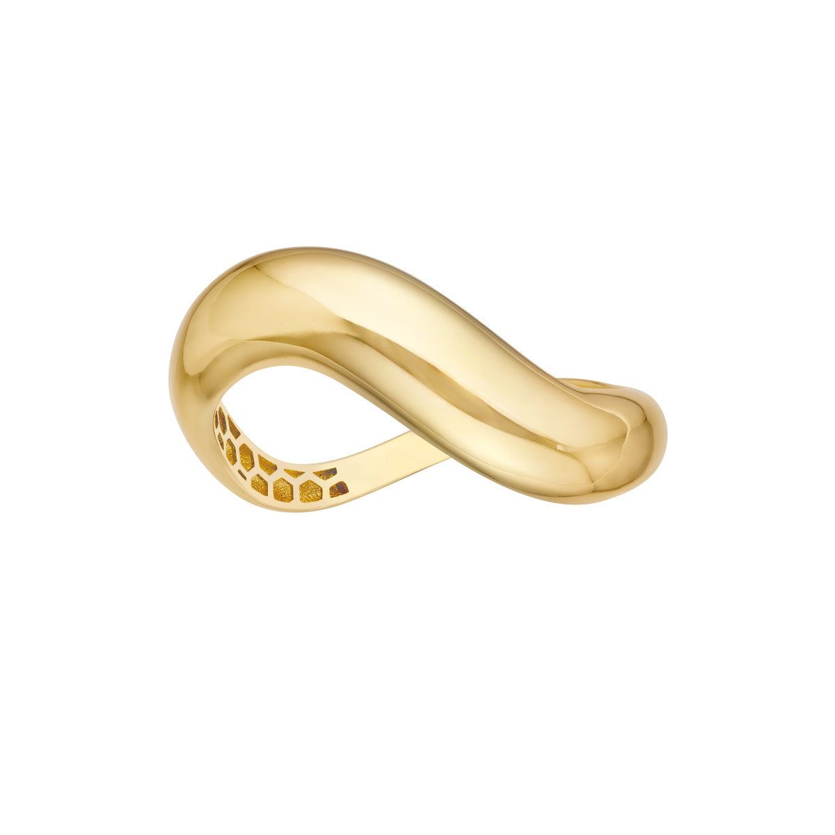 Free Form Ring in Yellow Gold