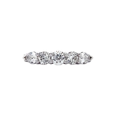 Diamond Wedding/Anniversary Band in White Gold by B&C