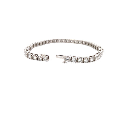 White GoldTennis LAB Diamond Bracelets LGD-DB0740qB-GW3