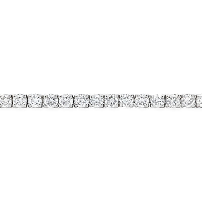 14 KT White Gold Diamond Tennis Bracelet B401300-14WD