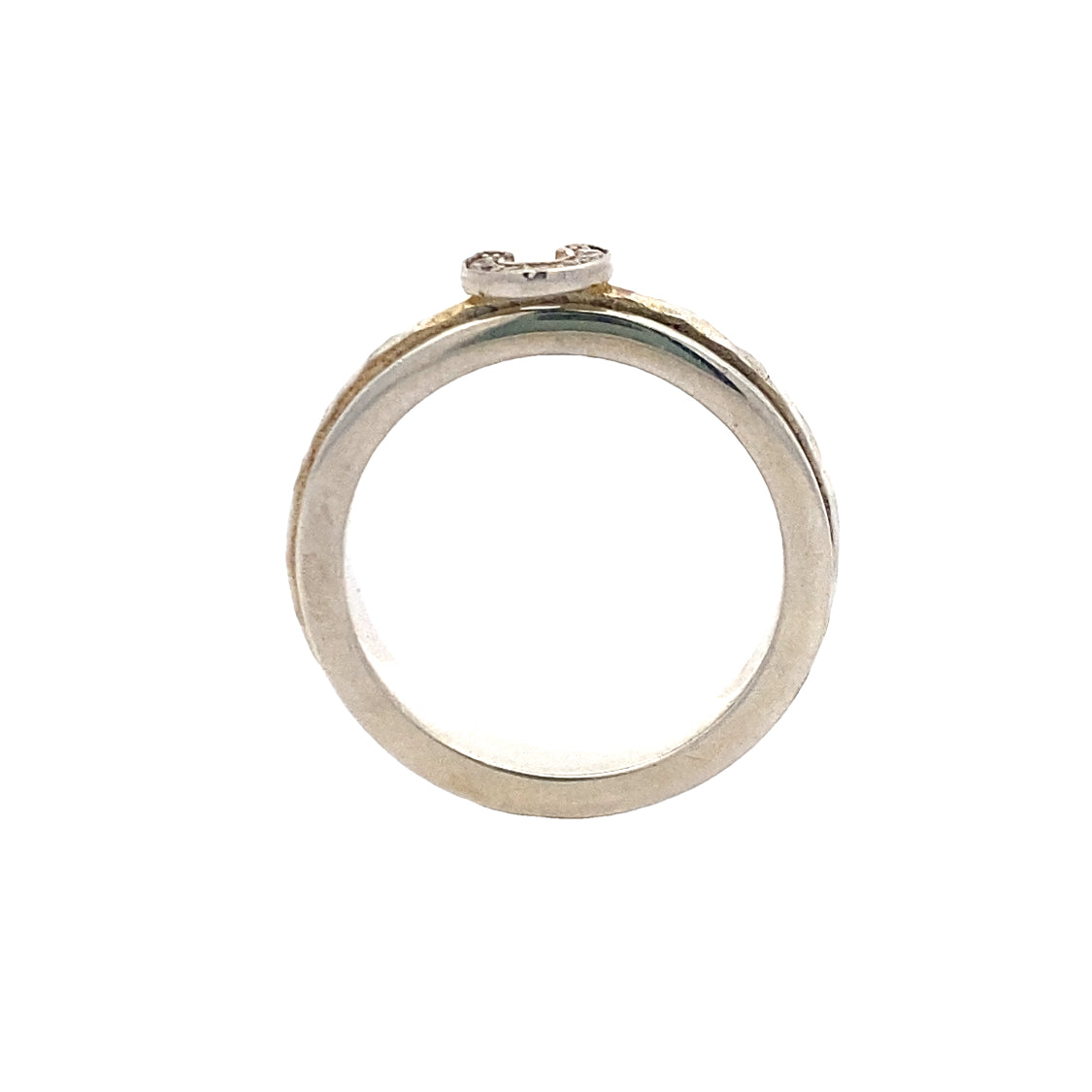 Silver Lucky Meditation Spinning Ring