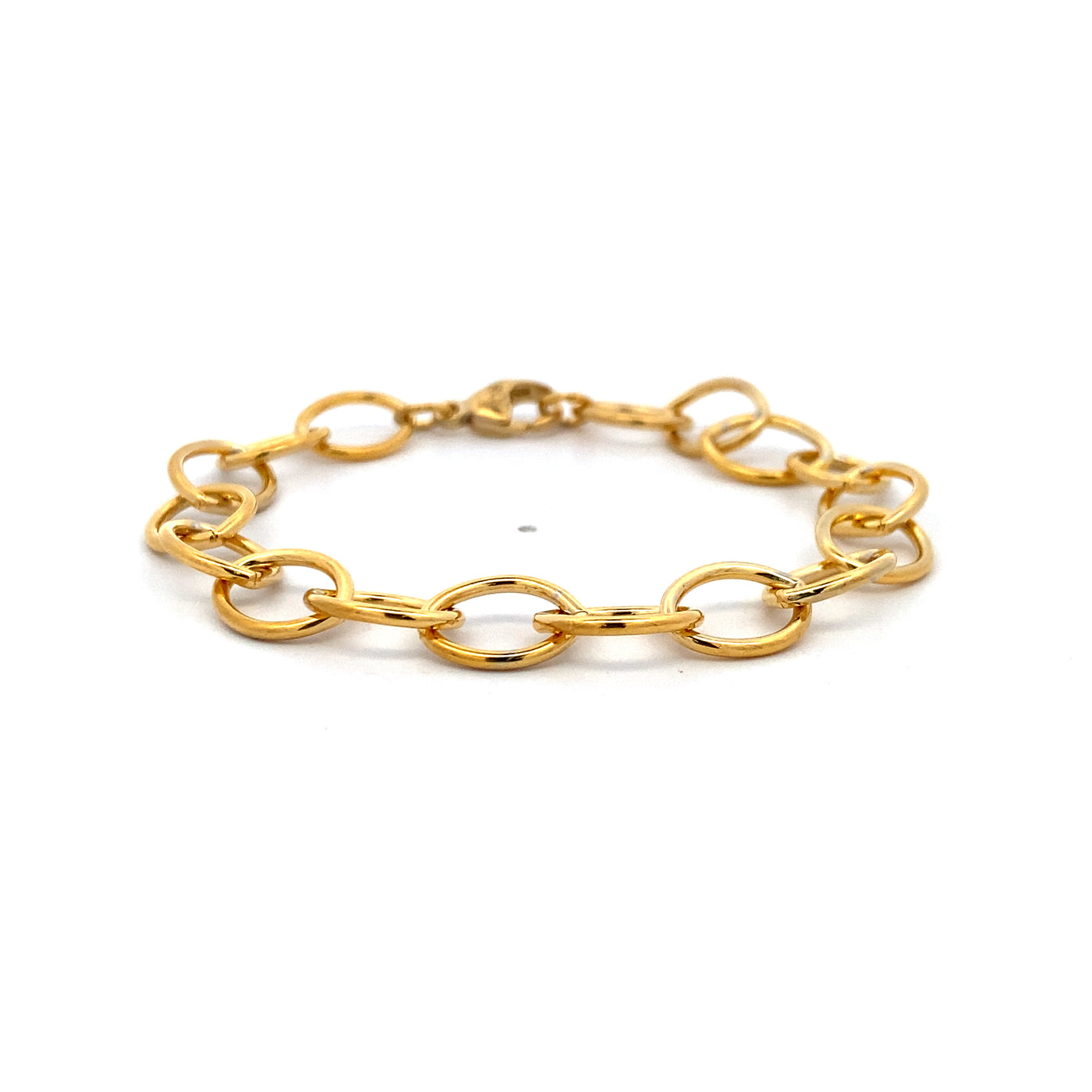 Yellow Gold Charm Bracelet  20-0116