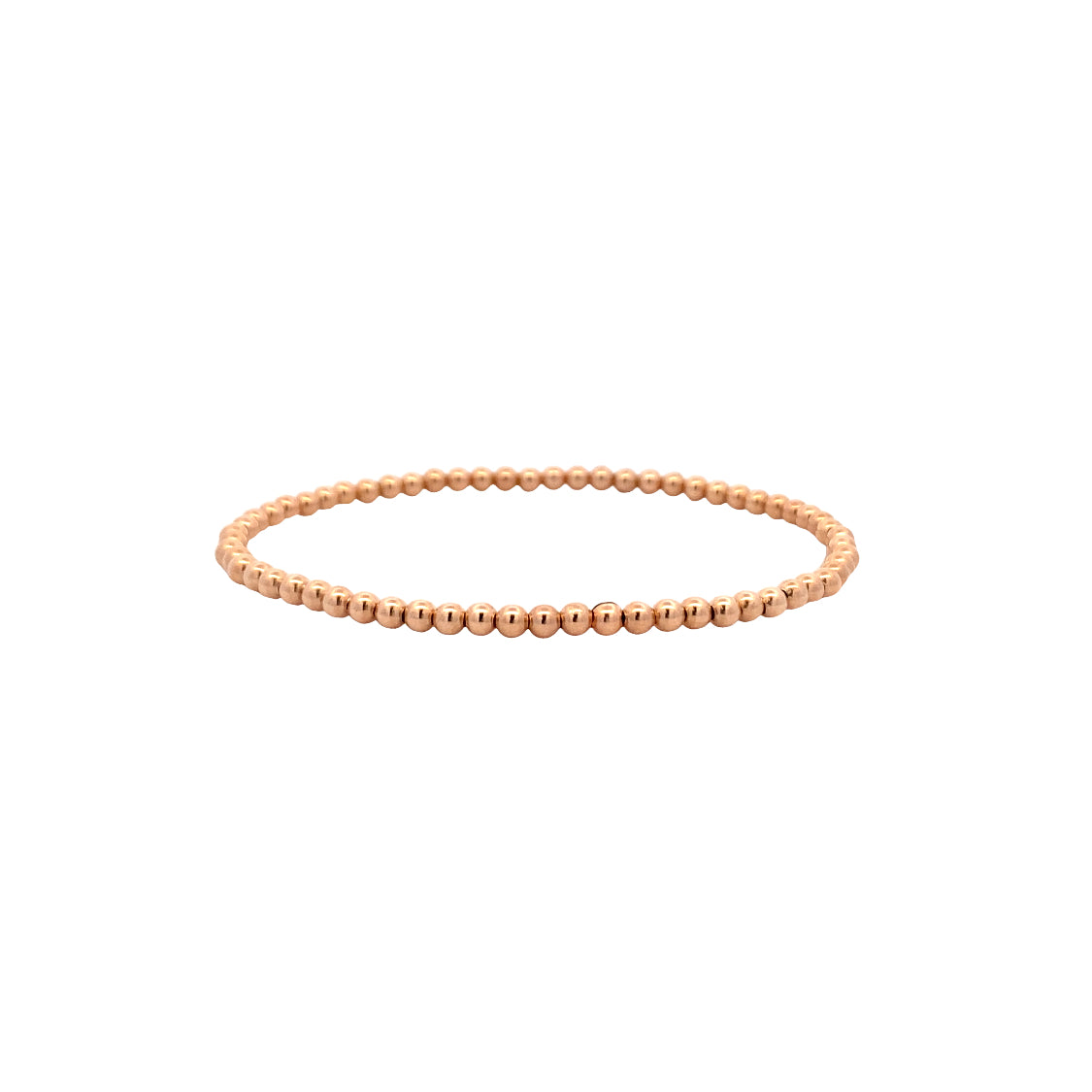 Karen Lazar Design Rose Gold Bead Bracelets 3RG675