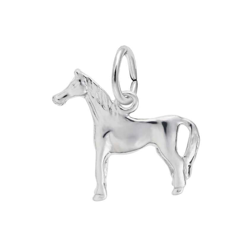 Horse Charm  in SIlver