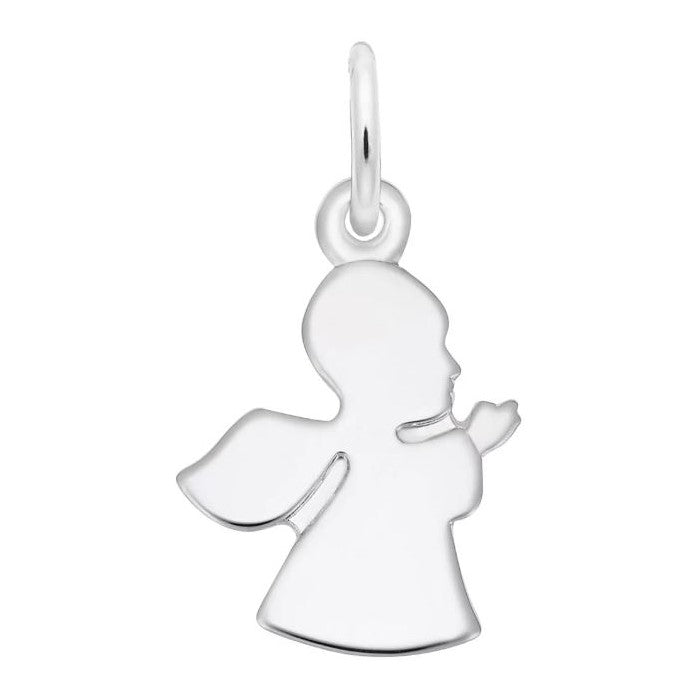 Guardian Angel Charm  in SIlver